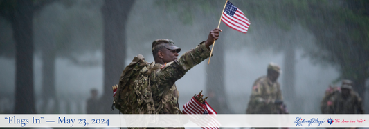 Flags-In — How the Old Guard Observes Memorial Day