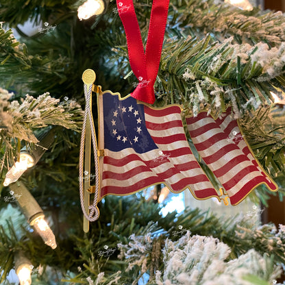 Betsy Ross Flag Ornament