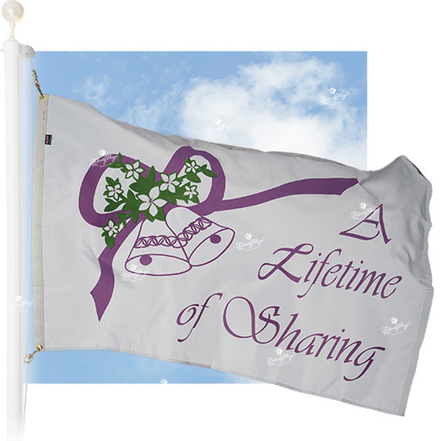 Celebration Outdoor Flags - Lifetime of Sharing