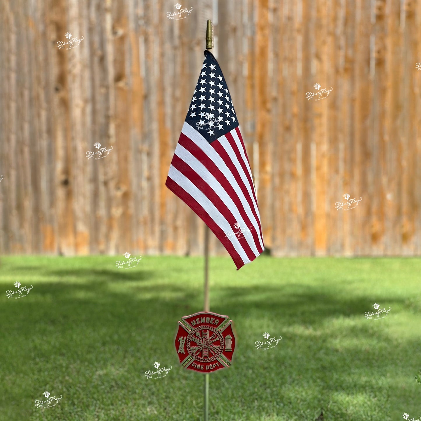 Grave Markers - Flag Holders - Firefighter