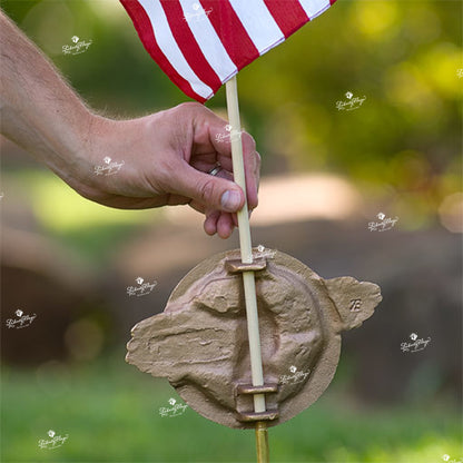 Grave Markers - Flag Holders - Korea 1950-1955