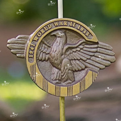 Grave Markers - Flag Holders - World War II