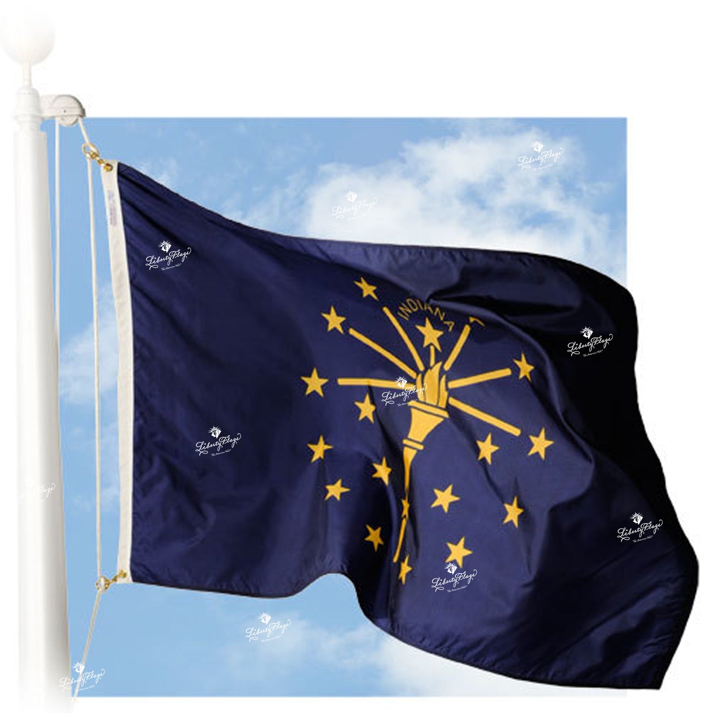 Indiana Nylon Outdoor Flags