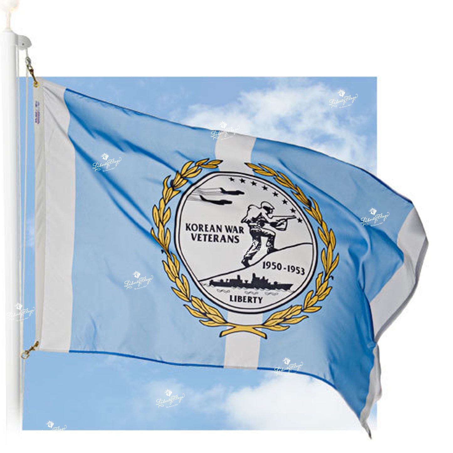 Korean War Veteran Outdoor Flags