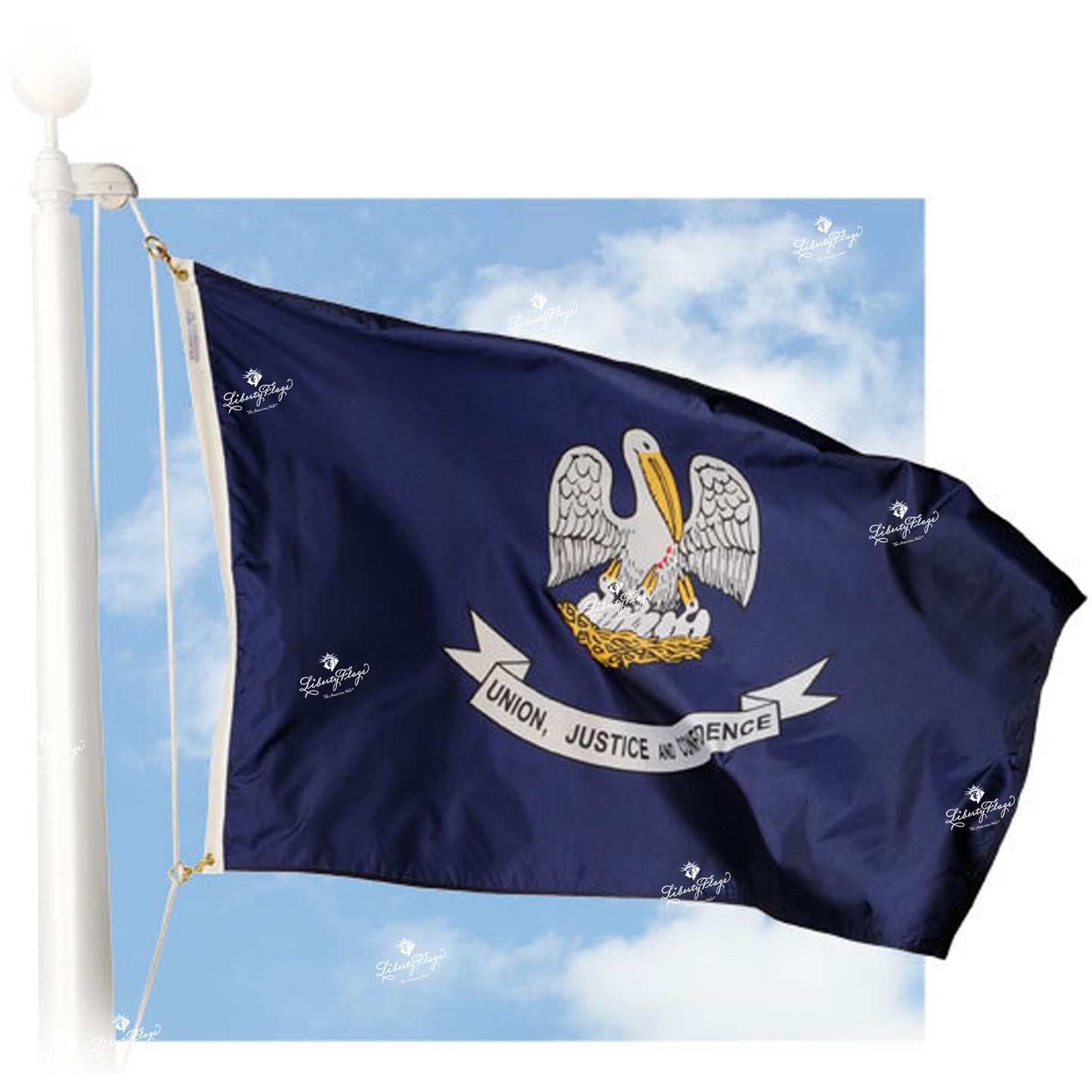 Louisiana Nylon Outdoor Flags