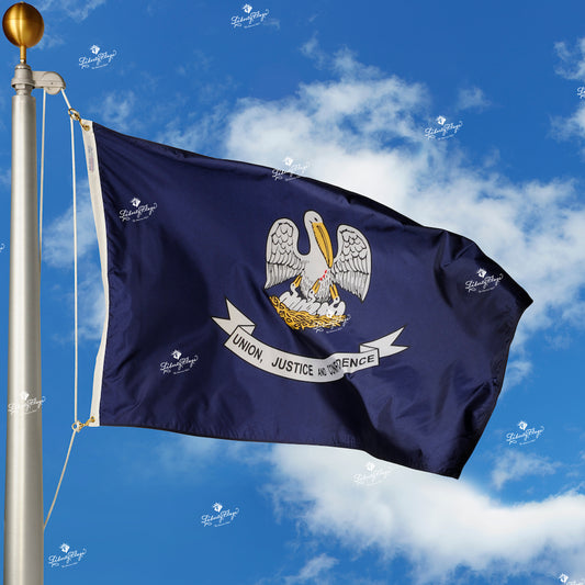 Louisiana Polyester Outdoor Flags