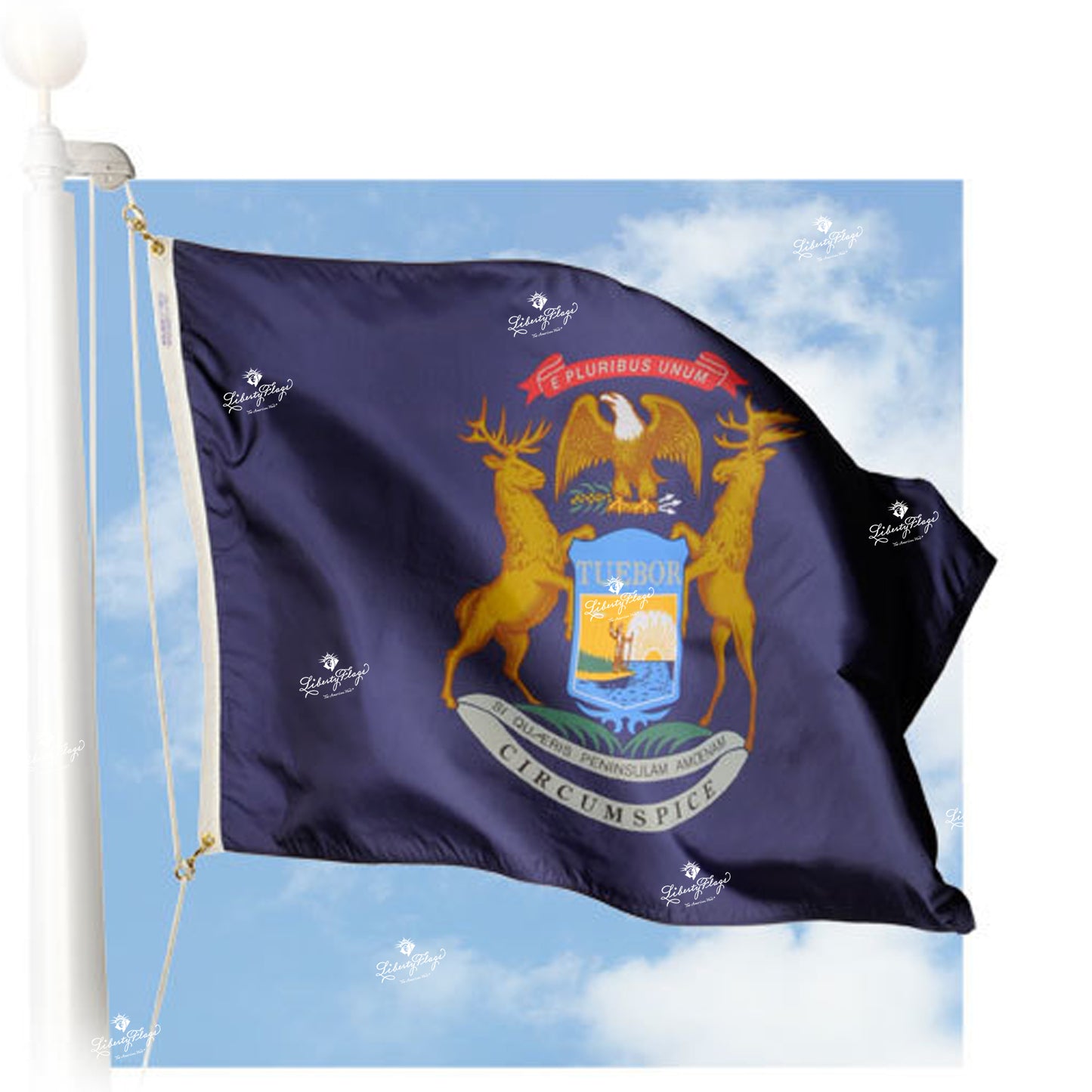 Michigan Nylon Outdoor Flags