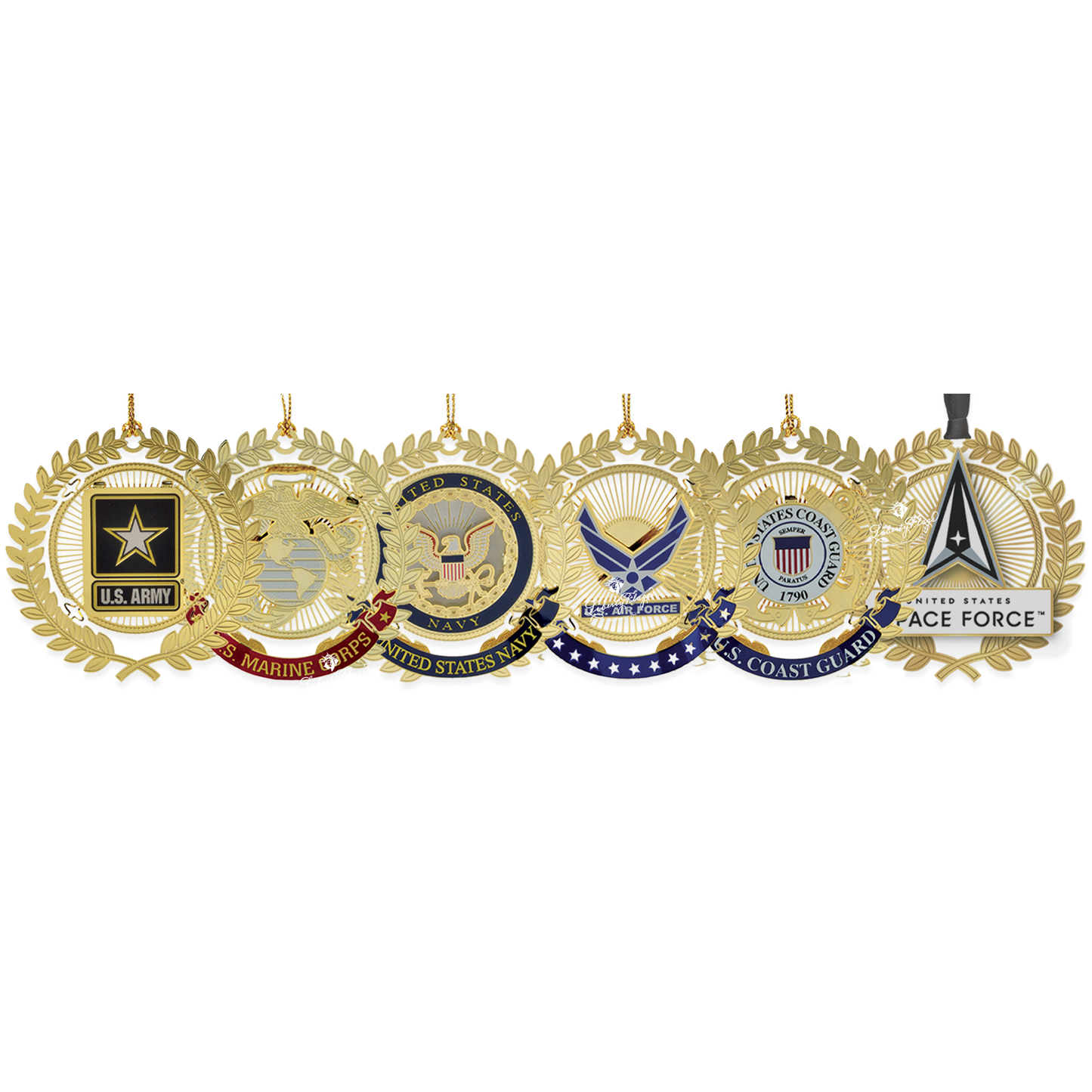 U.S. Military Ornament Complete Sets