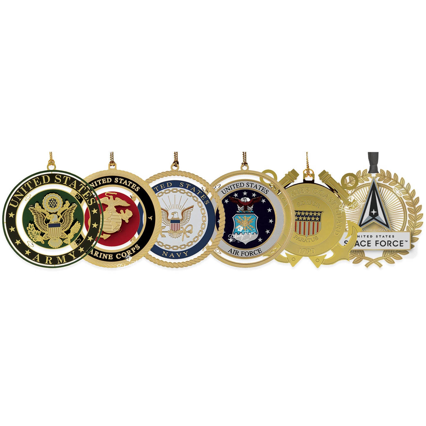 U.S. Military Ornament Complete Sets