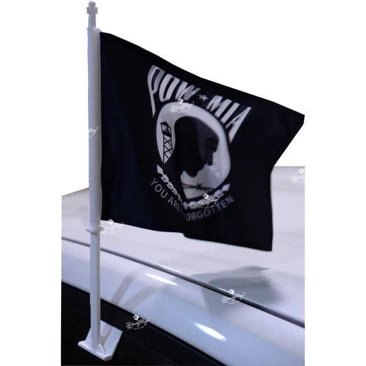 POW/MIA Car Window Flag