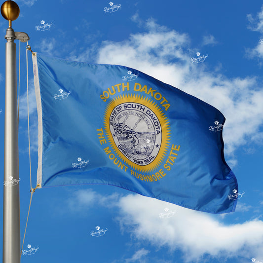 South Dakota Polyester Outdoor Flags