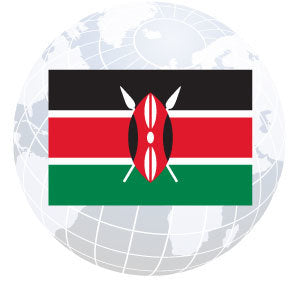 Kenya Outdoor Flags