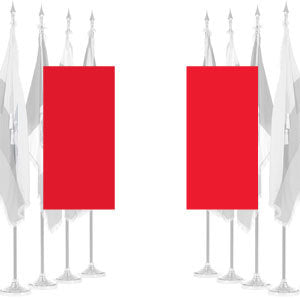 Peru Civil Ceremonial Flags