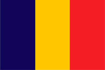 Chad Ceremonial Flags