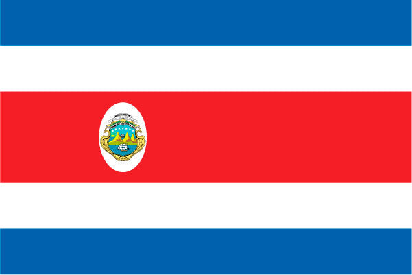 Costa Rica Government Ceremonial Flags