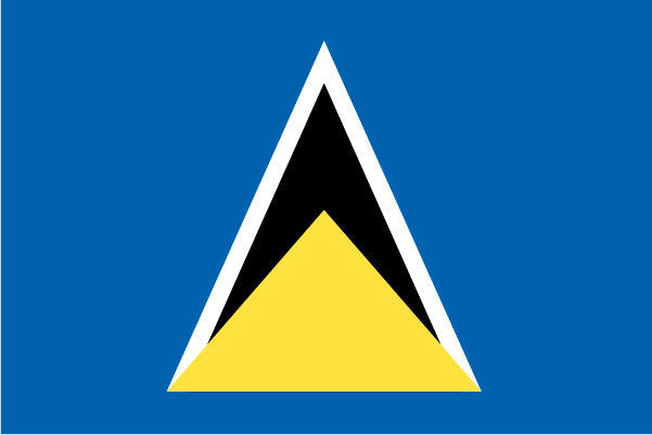 St. Lucia Ceremonial Flags