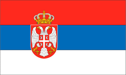 Serbia Ceremonial Flags