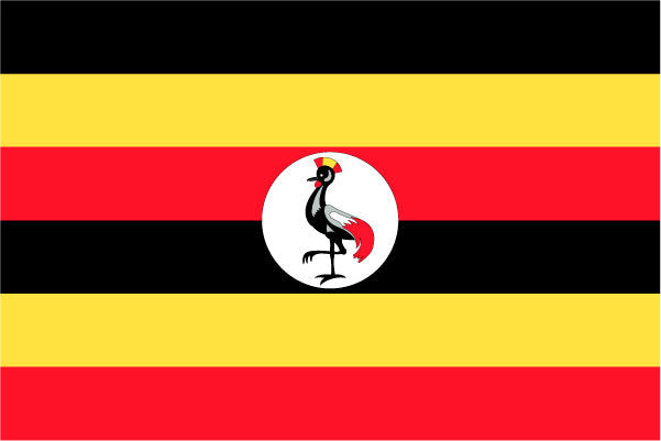 Uganda Ceremonial Flags