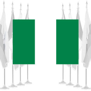 Nigeria Ceremonial Flags