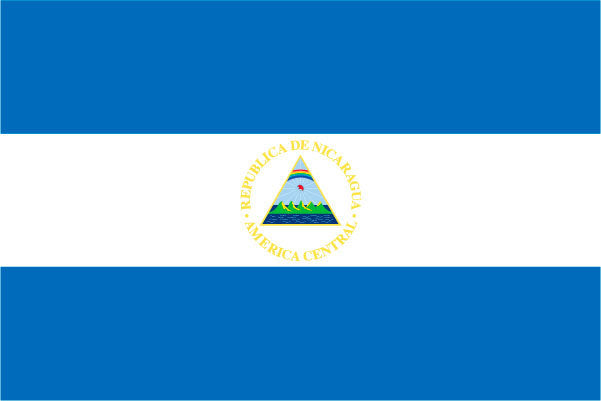 Nicaragua Government Ceremonial Flags