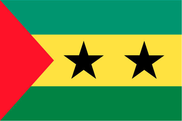 Sao Tome and Principe Ceremonial Flags