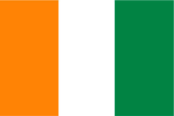 Ivory Coast Ceremonial Flags