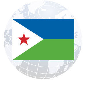 Djibouti Outdoor Flags