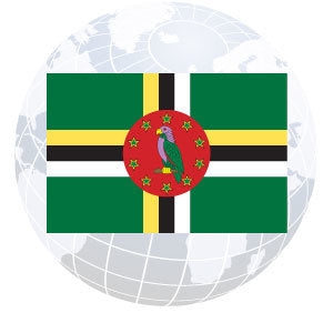 Dominica Outdoor Flags