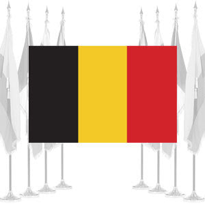 Belgium Ceremonial Flags