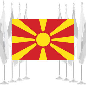 Macedonia Ceremonial Flags