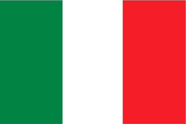 Italy Ceremonial Flags