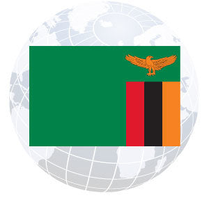 Zambia Outdoor Flags