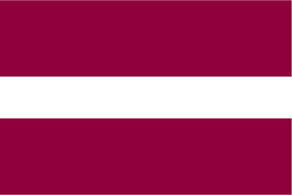 Latvia Ceremonial Flags