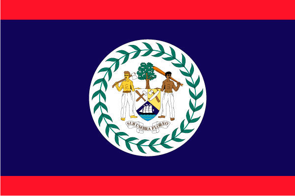 Belize Ceremonial Flags