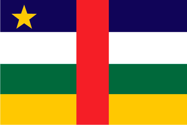 Central African Republic Outdoor Flags