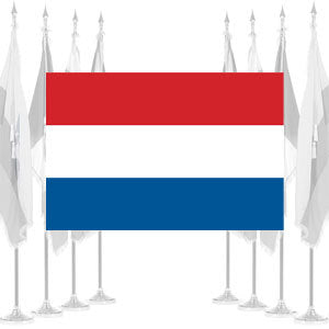 Luxembourg Ceremonial Flags