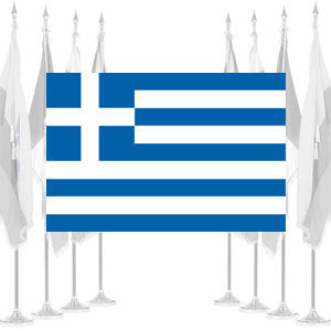 Greece Ceremonial Flags