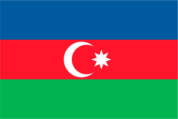 Azerbaijan Ceremonial Flags