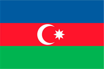 Azerbaijan Ceremonial Flags