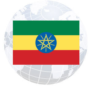 Ethiopia Outdoor Flags