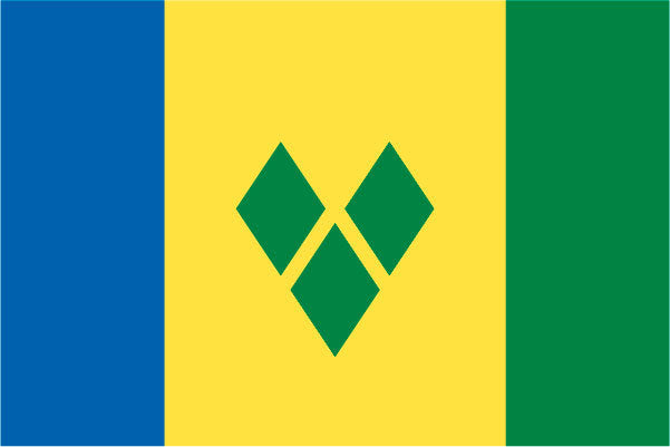 St. Vincent and Grenadines Ceremonial Flags