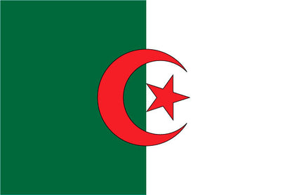 Algeria Ceremonial Flags