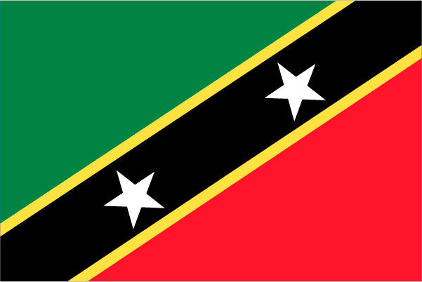 St. Kitts-Nevis Ceremonial Flags