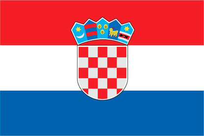 Croatia Ceremonial Flags