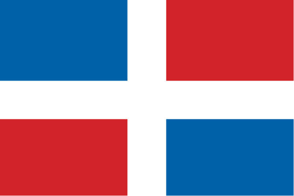 Dominican Republic Civil Ceremonial Flags