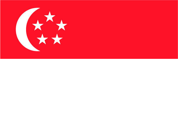 Singapore Ceremonial Flags