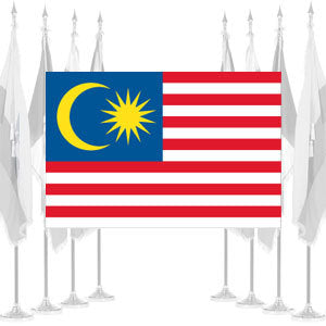 Malaysia Ceremonial Flags