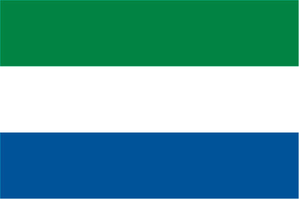 Sierra Leone Outdoor Flags