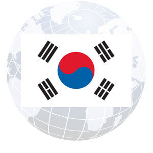 South Korea Outdoor Flags