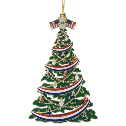 Patriotic Christmas Tree Ornament